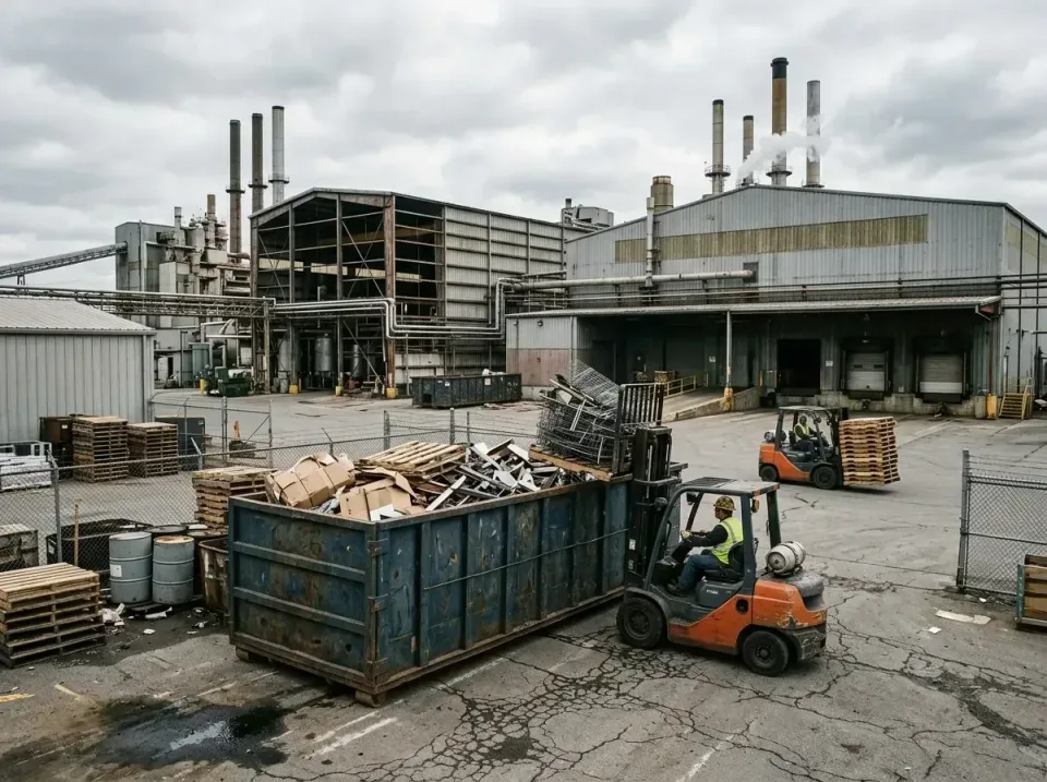industrial-factory-scrap-conta-003 — frequently asked questions, Cheap Roll-off Dumpster Rentals in Butner, NC